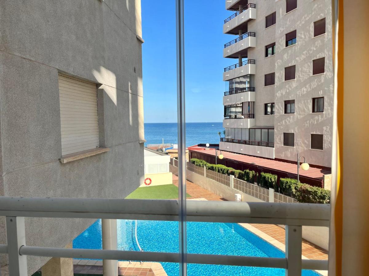 Apartment On The Beach With Parking And Pool Calpe Ngoại thất bức ảnh